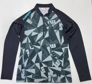 [ 새상품급 ] 먼싱웨어 골프 긴팔 스탠드 지퍼 셔츠 스트레치 M