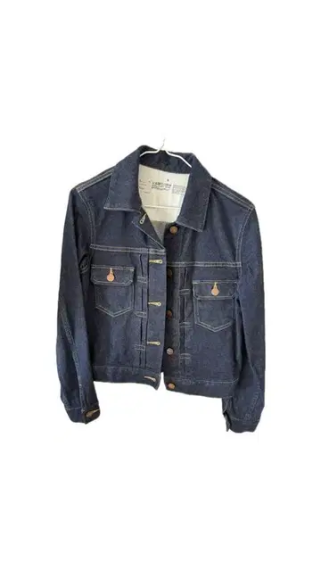 다크 블루 데님 자켓 무인양품