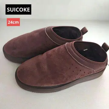 SUICOKE 슬립온 사보 24cm 브라운