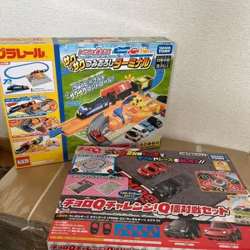 프라레일 사쿠사쿠 츠미키 터미널 쵸로Q 챌린지Q 극대결 세트