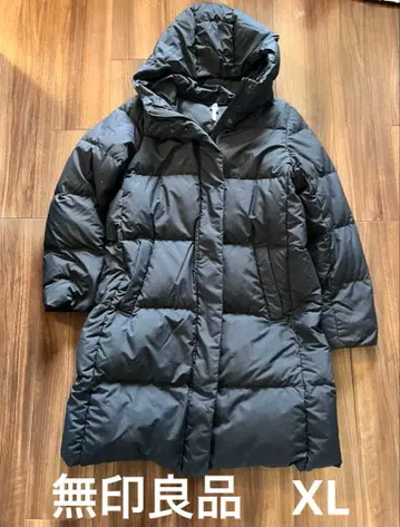 무인양품 다운 자켓 블랙 XL 마터니티