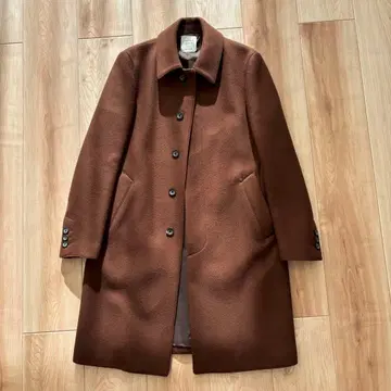 UNITED TOKYO Super110s 멜톤 스텐카라 코트