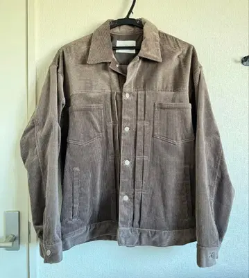 AVANZAR 코듀로이 자켓 브라운