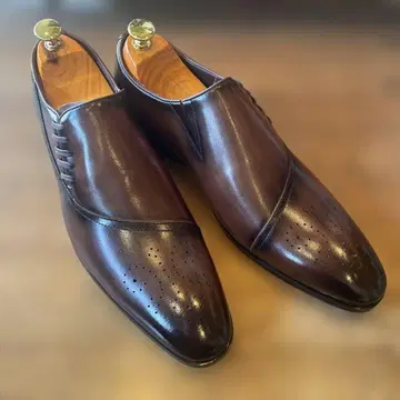 MURATA ORIGINAL 9210848 사이드 슈 브라운 24.5