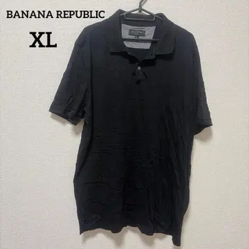BANANA REPUBLIC [ XL ] DRESS POLO XL 블랙