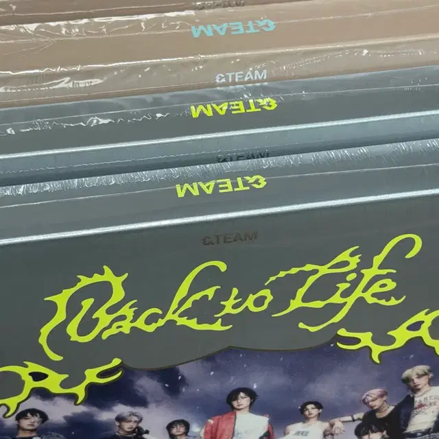 앤팀 백투라이프 미개봉 앨범 breath gaze