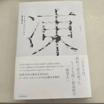 얼어붙은 토마스 베른하르트 저