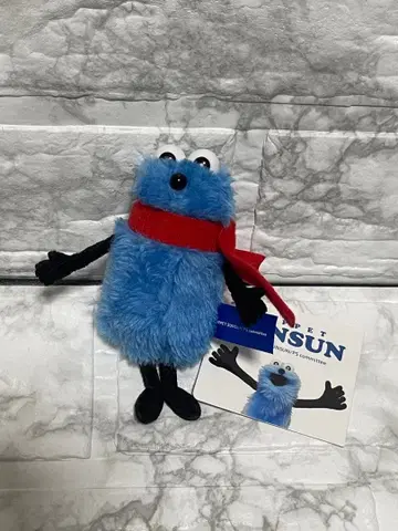 퍼펫 스스 마스코트 winter 머플러 빨간색 4