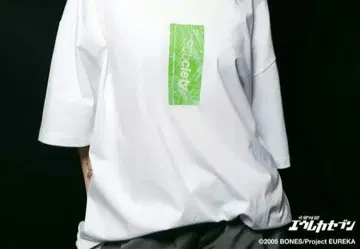 서브서에티 에우레카세븐전 20주년 기념전 T셔츠 콘팍드라이브 화이트