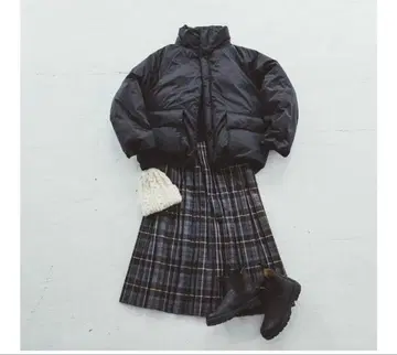 NORMLY 다운 자켓 매트 블랙 1