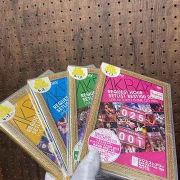 AKB48 리퀘스트 아워 세트 리스트 베스트 100 2012 DVD 4장