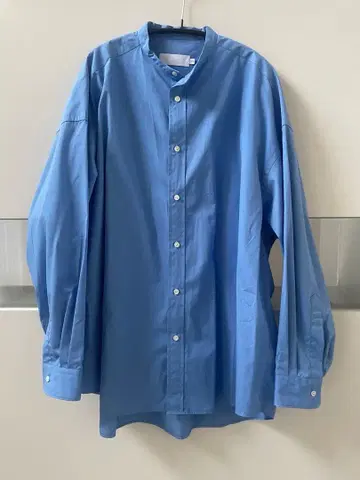 Graphpaper 밴드 카라 셔츠