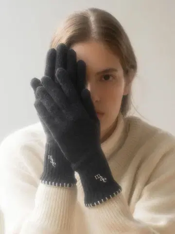 mucu and ebony 니티 울 그로브 차콜 그레이 새상품