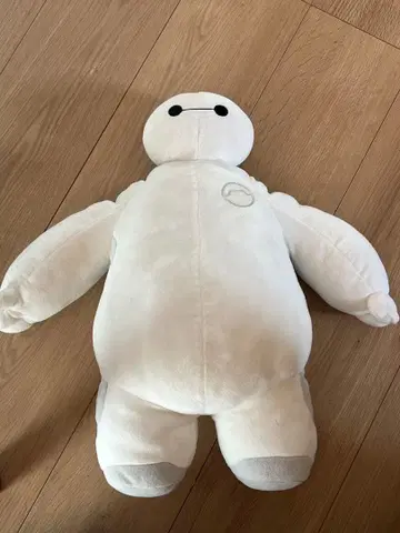 베이맥스 봉제 인형 약 40cm 화이트