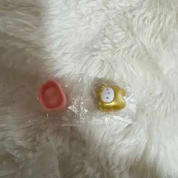 미개봉 새상품 가챠 산리오 모두 함께 되자! 치아 헬로키티 골드 레어