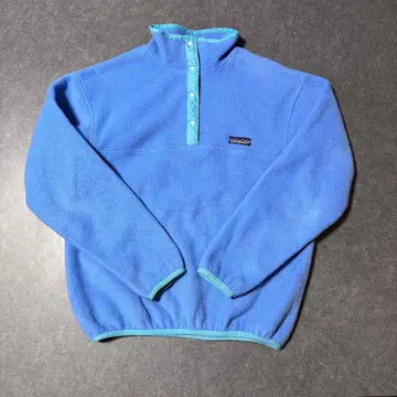 80년대 초기형 파타고니아 신틸라 스냅 T USA제 M 파랑