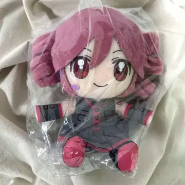 라운드원 한정판 카사네 테토 앉아있는 BIG 봉제 인형