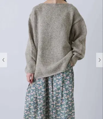 택 포함 새상품 카구레 2사이즈 전개 페루 보트넥 니트 어반 리서치