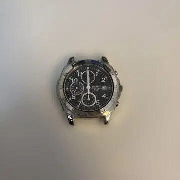 SEIKO 크로노그래프 손목시계 블랙