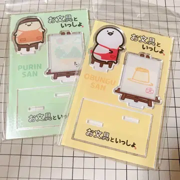 오분구토이잇쇼 빌리지 뱅가드 아크릴 스탠드 오분구 씨 푸딩 씨