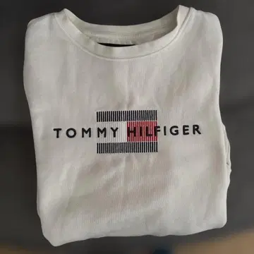 Tommy Hilfiger 화이트 맨투맨