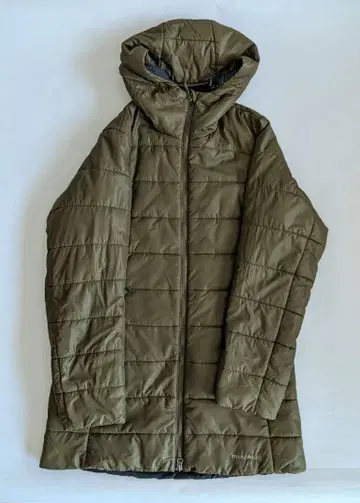 [ M ] mont-bell 리버서블 후드 부착 롱 다운 코트
