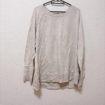 베이지 래글런 슬리브 긴팔 상의