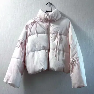 [ OLIVE des OLIVE ] 리본 에코 다운 핑크