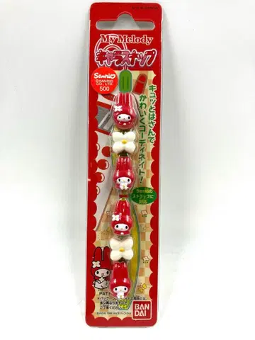 레어 새상품 보관품 My Melody 마이멜로디 캐릭터 스냅 1998년