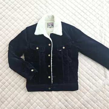 미사용 새상품 Lee 스톰 라이더 코듀로이 보아 자켓 네이비