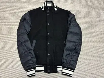 Armani Exchange 바시티 자켓 블랙