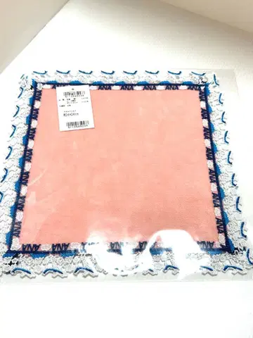 새상품 긴자와 레이스 ANA 콜라보 핑크 타월 손수건