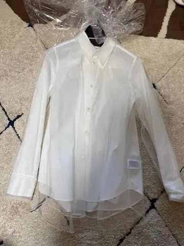 Chika Kisada 튤 셔츠 - 화이트