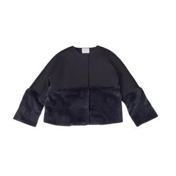 trois [ 퍼 절개 자켓 ]