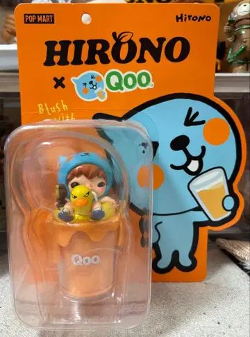 POPMART HIRONO X QOO 피규어