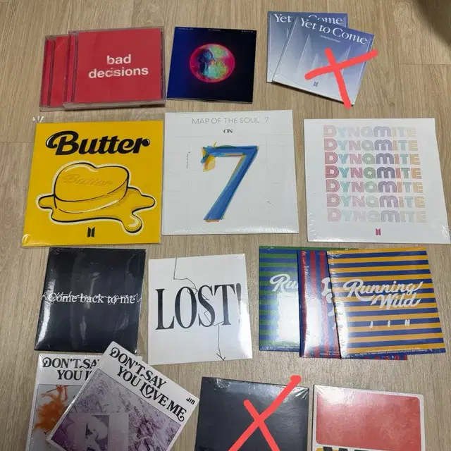 방탄 미개봉 [바이닐]/싱글CD/카세트테이프