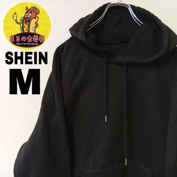 USA 구제 의류 SHEIN 스포츠 후드티 M 블랙