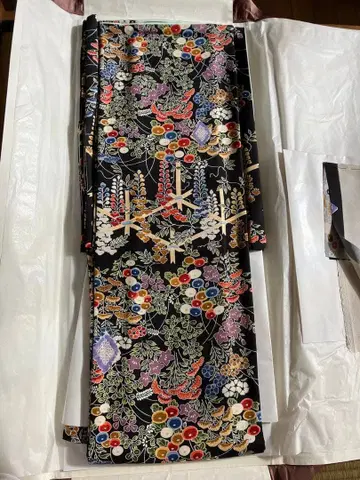 단고 크레이프 원단 고급 손그림 초목 염색 코몬