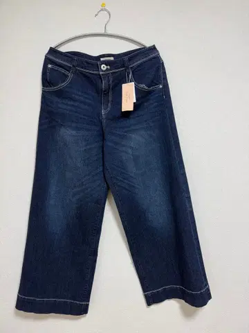 새상품급! 로즈 티아라 44 (택 포함 새상품) 데님 팬츠