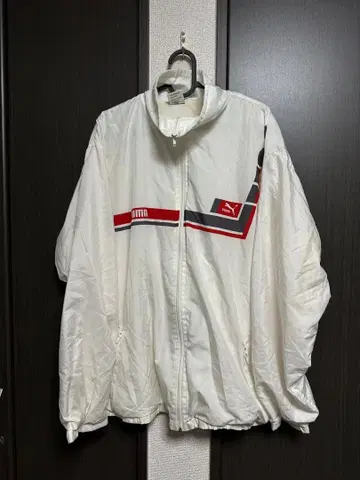 PUMA 푸마 자켓 화이트 남성용 XL 사이즈