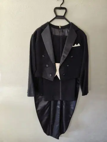 사교댄스 연미복, 하세베제, 풀 오더, 블랙 무지,