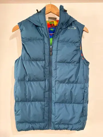 OAKLEY 후드 부착 다운 베스트 골프웨어 남성용