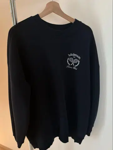 lululemon 테니스 클럽 맨투맨 네이비