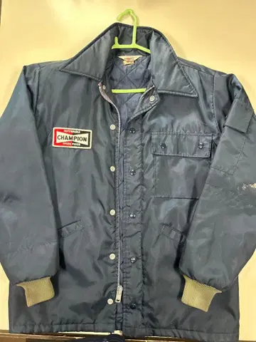 Champion 나일론 자켓 네이비 챔피온