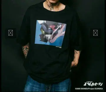 서브서에티 에우레카 세븐전 20주년 기념전 T셔츠 아네모네 도미니크 L