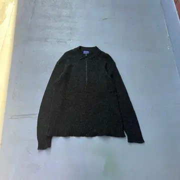 80s Pendleton shetland 하프 지퍼 울 니트 남성용