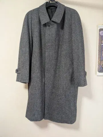 TROJAN 트로잔 그레이 체스터 코트