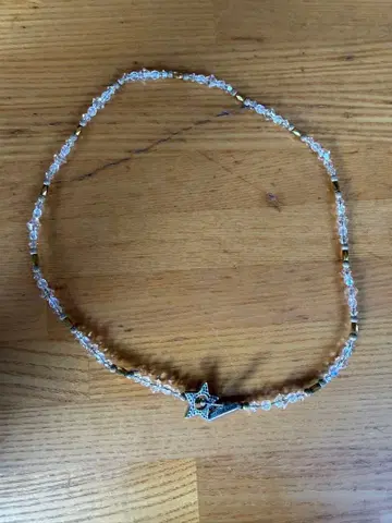 샴페인 골드 X N 시리즈 목걸이