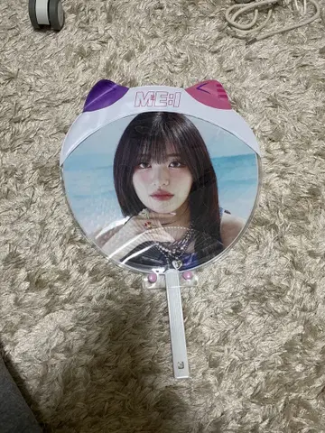 MEI 고양이 귀 디자인 부채 COCORO