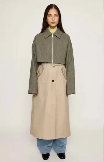 SLY 3WAY LAYER VEST 코트